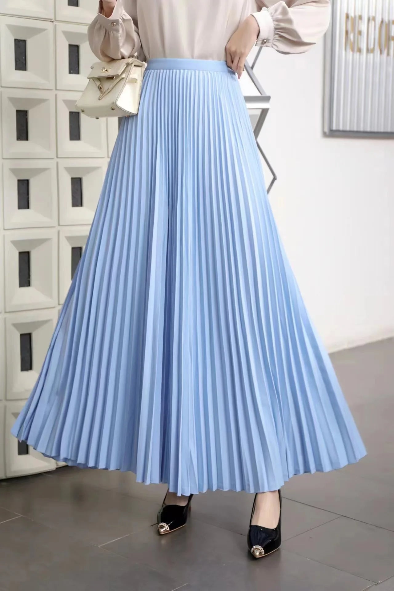 Fashion Elegant Pleated Skirt for Women Faldas Vintage Saias Party Goth Skirts Ropa Mujer Casual Jupe Femme Harajuku Streetwear