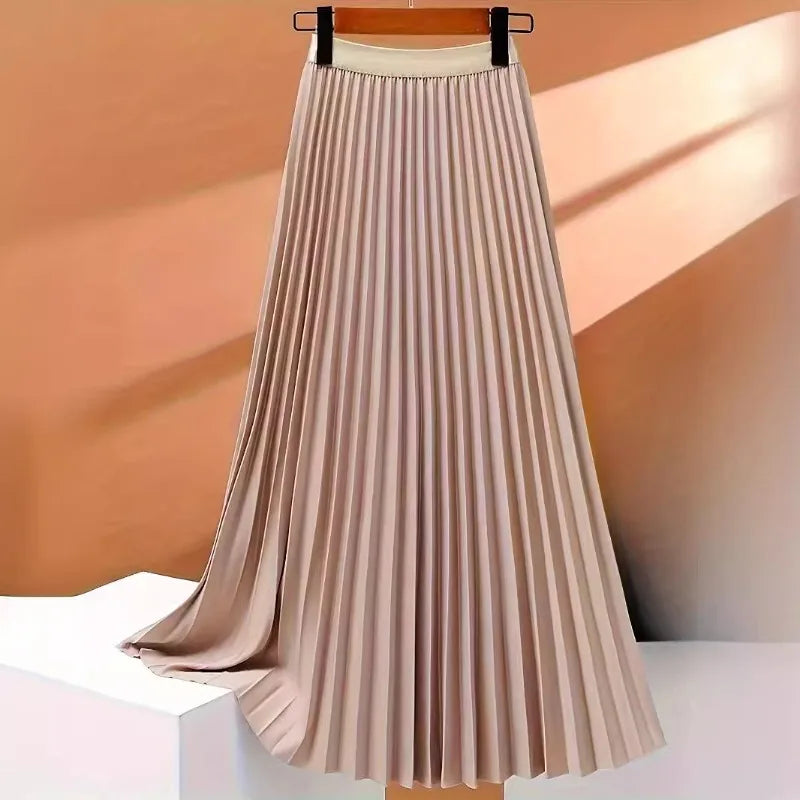 Fashion Elegant Pleated Skirt for Women Faldas Vintage Saias Party Goth Skirts Ropa Mujer Casual Jupe Femme Harajuku Streetwear