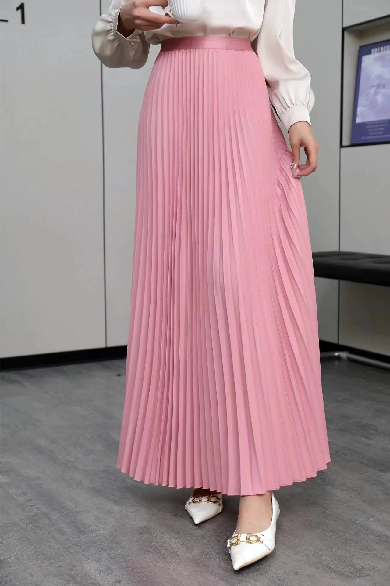 Fashion Elegant Pleated Skirt for Women Faldas Vintage Saias Party Goth Skirts Ropa Mujer Casual Jupe Femme Harajuku Streetwear