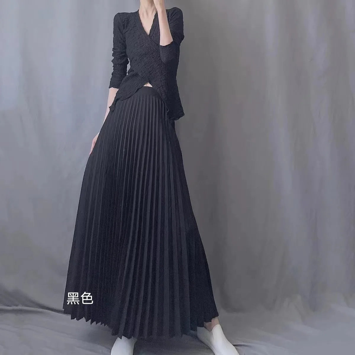 Fashion Elegant Pleated Skirt for Women Faldas Vintage Saias Party Goth Skirts Ropa Mujer Casual Jupe Femme Harajuku Streetwear